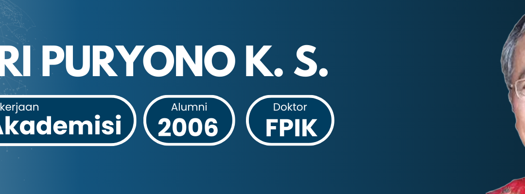 Prof. Dr. Ir. Sri Puryono K. S. , M.P.